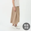 【GIORDANO 佐丹奴】女裝 肌理感 中長裙 九分褲裙 直筒長褲 寬褲(多色任選)