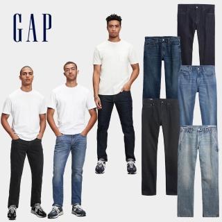 【GAP】男裝 直筒牛仔褲-多款任選(805764&823043&809092&786909&709193)