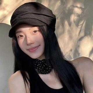 【LEESA】馬術帽\八角帽\顯臉小\透氣\氣質\防曬帽\帽子\女生帽子\穿搭配件