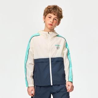 【NAUTICA KIDS】白藍涼爽抗紫外線外套 6-18歲 N6830014(Nautica kids 涼爽抗紫外線外套)