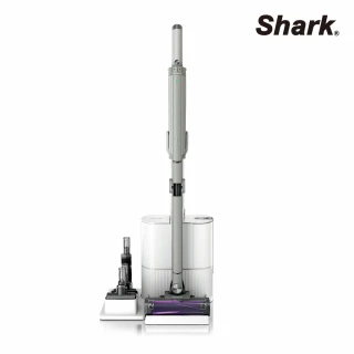 【Shark】EVOPOWER Neo+ 自動集塵無線吸塵器(超輕量/自動集塵/IQ智慧感測/抗纏結/可彎折/4種吸頭)