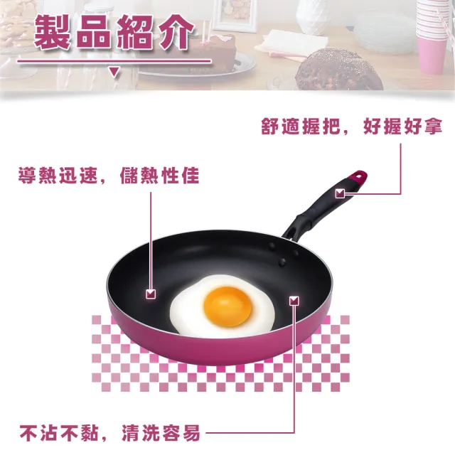 【PERFECT 理想】理想品味日式平煎鍋-20cm無蓋(台灣製造)
