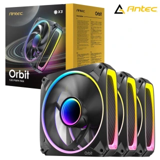 【Antec】安鈦克 Orbit 120 PWM ARGB 機殼風扇(三入包)
