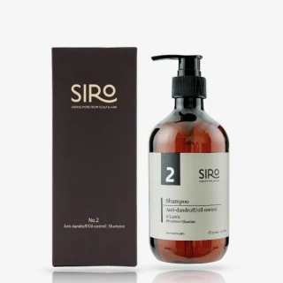 【Siro】2號控油蓬鬆洗髮露 500ml(易出屑、頭皮嚴重出油搔癢、油性頭皮專用)