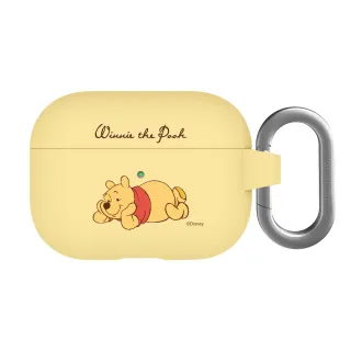 【TOYSELECT】Disney經典-小熊維尼款托腮強悍防摔AirPods保護套