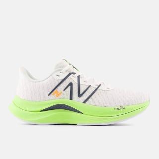 【NEW BALANCE】Fuelcell Propel V4 女 慢跑鞋 路跑 D寬楦 白 螢綠(WFCPRCA4)