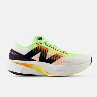 【NEW BALANCE】Fuelcell Rebel V4 女 競速跑鞋 路跑 D寬楦 厚底 螢綠(WFCXLA4)