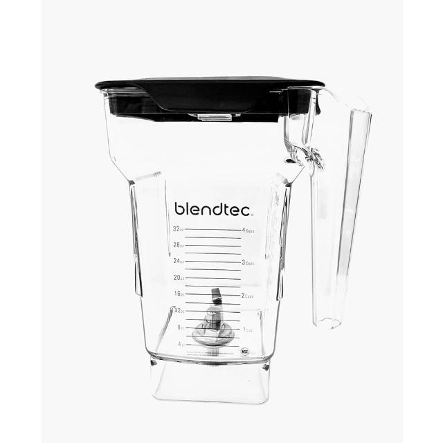 Blendtec FourSide Jar 是專為 Blendtec 果汁機設計的經典四邊形容器，採用高強度 Tritan 塑膠材質，耐用不易碎，提供 2.2 公升大容量。獨特四邊形設計促進食材快速攪拌與混合，適合製作果汁、冰沙、湯品等飲品與料理。易清潔、無 BPA，相容多款 Blendtec 果汁機型號，提升您的廚房效率與料理樂趣，是最佳果汁機配件選擇，讓您輕鬆享受健康飲品生活。