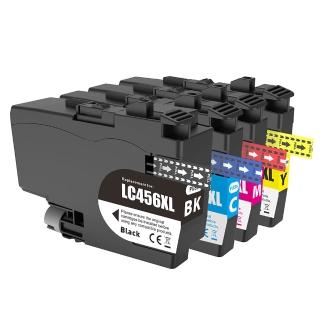 TC Brother 四色任選 LC456XL 全新副廠相容墨水 LC456 XL BK/C/M/Y(適用 MFC-J4340DW MFC-J4540DW)