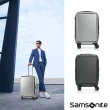 【Samsonite 新秀麗】20吋 UNIMAX  前開式輕量PC防盜拉鍊避震煞車輪登機箱/行李箱/旅行箱(兩色可選)
