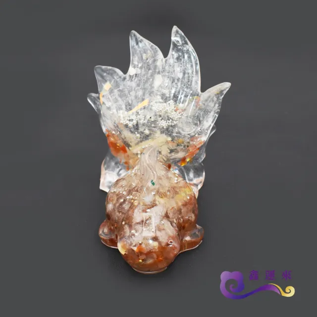 【鑫運來】◎奧剛大金魚擺件