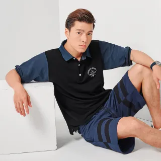 【OB 嚴選】純棉撞色刺繡POLO衫 《KL1315》