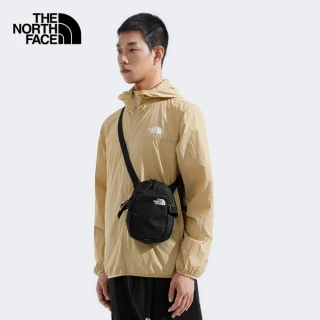 【The North Face 官方旗艦】北面男女款黑色輕便舒適背負多隔層休閒單肩包｜8C6FKX7(斜背包)