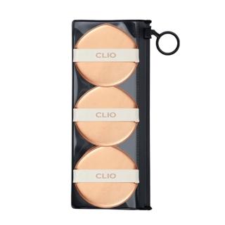 韓國CLIO玫瑰金粉撲3入