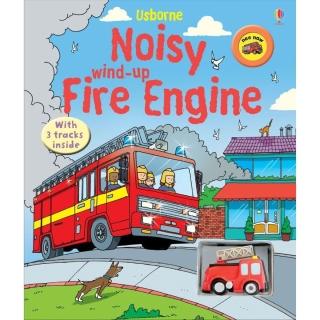 Noisy Wind-Up Fire Engine （玩具書）