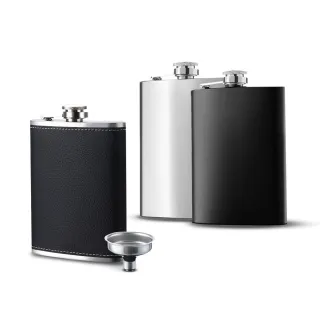 【MINT嚴選】不鏽鋼隨身酒壺 扁酒瓶 菱形防滑壺蓋 8oz/12.2*9.3*2.5cm(酒瓶 酒壺 隨身酒壺)