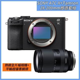 【SONY 索尼】全片幅相機ILCE-7CM2 A7CM2(公司貨 保固18+6個月)+【Tamron】28-200mmF/2.8-5.6 A071(平輸)