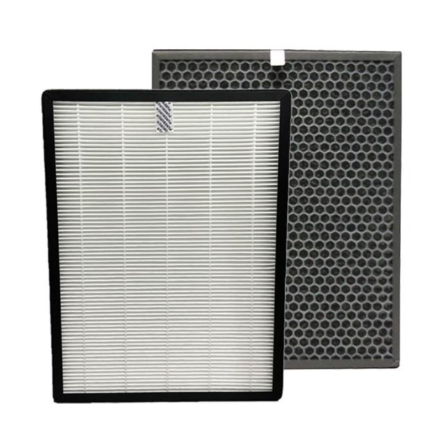 【PUREBURG】適用Electrolux伊萊克斯EP51-44WTA EP51-45DGA極適家居500空氣清淨機HEPA活性碳濾網芯