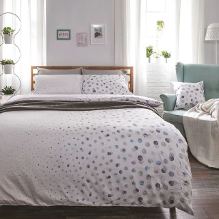 【戀家小舖】60支300織100%精梳棉兩用被套-律動永恆(182x 212cm)