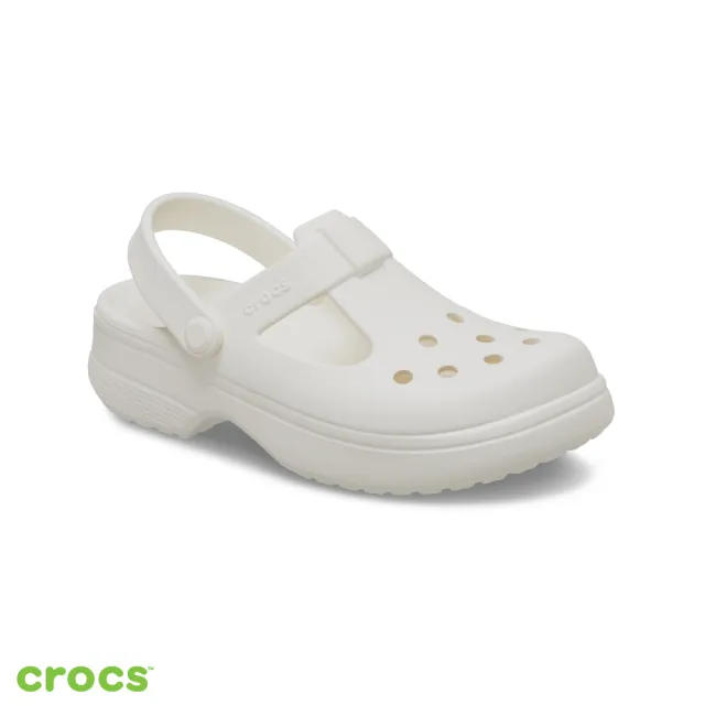 【Crocs官方直營】童鞋 經典瑪麗珍克駱格 洞洞鞋(210615)