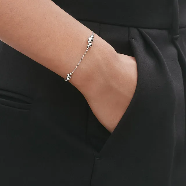 【Georg Jensen 官方旗艦店】MOONLIGHT GRAPES 鏈式手鏈(純銀 手鏈)