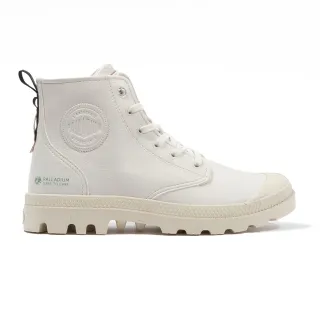 【Palladium】PAMPA HI RE-VEGAN LTH拉鍊高筒靴/男鞋/女鞋-休閒鞋-白/奶白(74378-116-M)