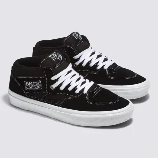 【VANS 官方旗艦】Skate Half Cab 黑白色專業滑板鞋/休閒鞋