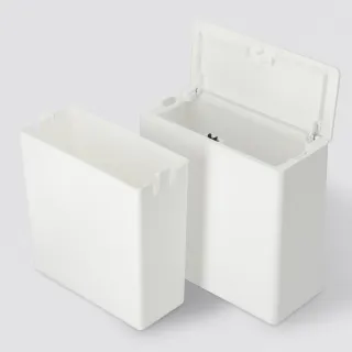 【NITORI 宜得利家居】網購限定 浴廁垃圾桶 210×95×200 EC(浴廁垃圾桶 浴廁 垃圾桶)
