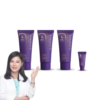 【aura雅鄔樂原廠直營】光彩護汝髮40gX3件組(女人我最大激推/銀離子感光白髮著色乳)