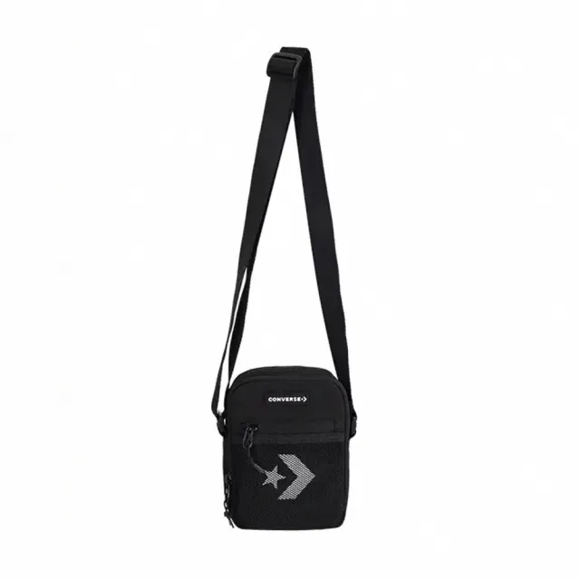 【CONVERSE】CROSSBODY 側背包 隨身包 星箭LOGO 黑(UA5790-023)