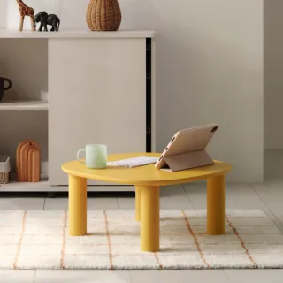 【iloom 怡倫家居】DOODLE 兒童小邊桌 固定高度(桌子 成長桌 邊桌 兒童桌 成長書桌)