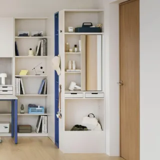 【iloom 怡倫家居】NEWT 600型梳妝收納櫃(收納櫃 玩具櫃 櫃子 書櫃 書架 梳妝台 梳妝桌)