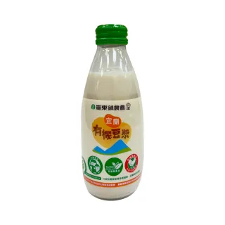 【羅東農會】羅董宜蘭有機豆漿245mlx24入/箱