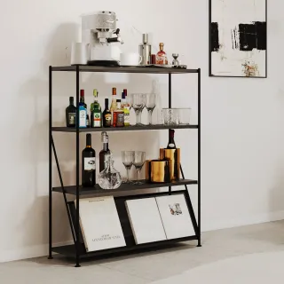 【iloom 怡倫家居】HYPE 800型 三層架 4色(層架 架子 收納架 多層架 書櫃 書架)