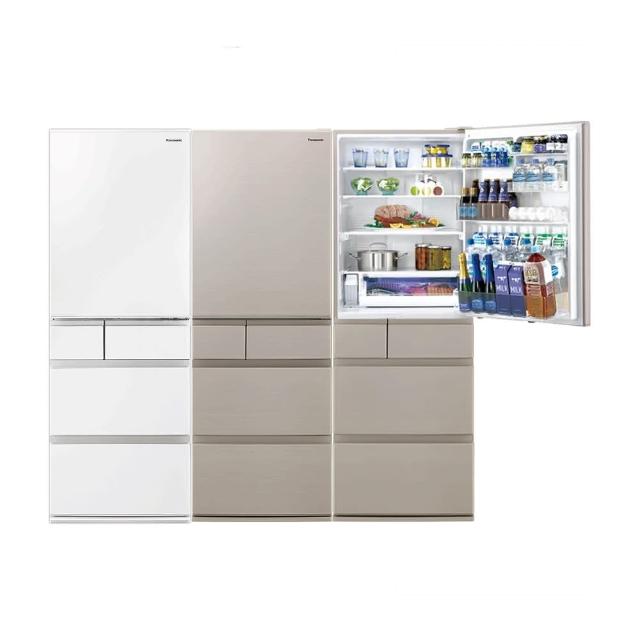 【Panasonic 國際牌】502公升一級能效五門變頻冰箱(NR-E507XT-W1)