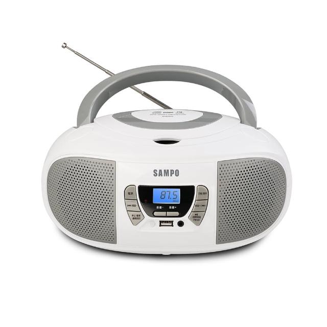 【SAMPO 聲寶】手提CD/MP3/USB音響 AK-W2301UL
