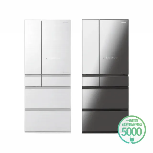 【Panasonic 國際牌】日本製550公升鏡面六門變頻電冰箱(NR-F551WX)