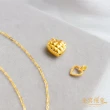 【金喜飛來】黃金墜愛心巧克力(0.28錢±0.03)