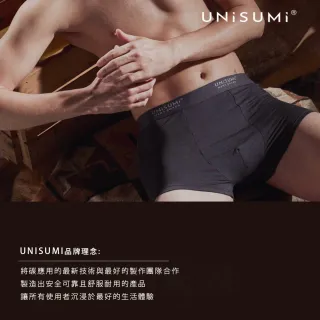 【UNISUMI】6件組英國零束縛彈力舒適男內褲(英國除臭纖維技術/平口褲.四角褲)