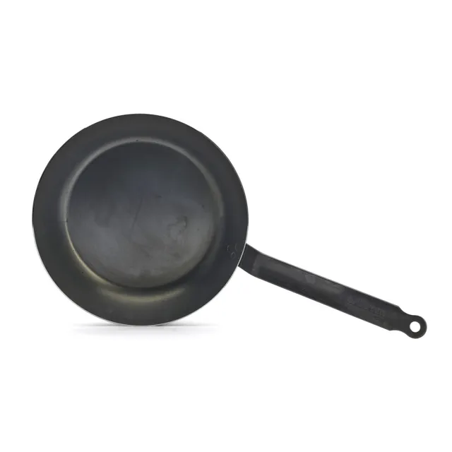 【de Buyer 畢耶】『輕礦藍鐵系列』傳統單柄平底鍋26cm/鐵鍋