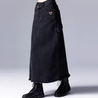 【BLUE WAY】女裝 多口袋前衩片牛仔 長裙-ETBOITE箱子