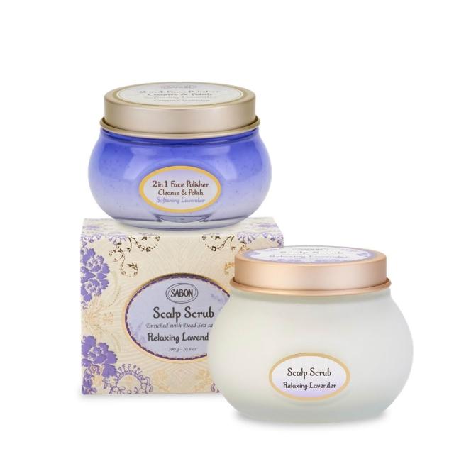 【SABON】官方直營 磨砂女王推薦組(二合一臉部磨砂膏125ml+死海鹽頭皮磨砂膏300g)