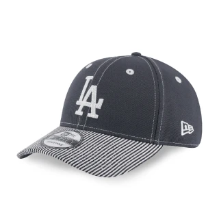 【NEW ERA】棒球帽 940 Patchwork Dodgers 洛杉磯道奇 石墨 條紋 老帽 帽子(NE14700537)