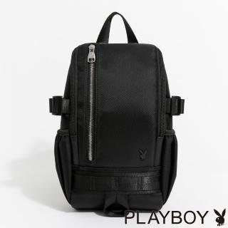 【PLAYBOY】單肩背包 Sophisticated系列(黑色)