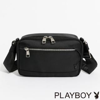 【PLAYBOY】斜背包 Sophisticated系列(黑色)