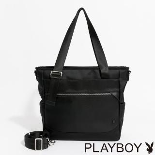 【PLAYBOY】托特包 Sophisticated系列(黑色)
