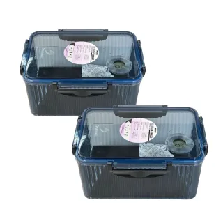 【SAMURAI 新武士】F380 PRO 6公升數位顯示防潮盒 雙入組(公司貨)