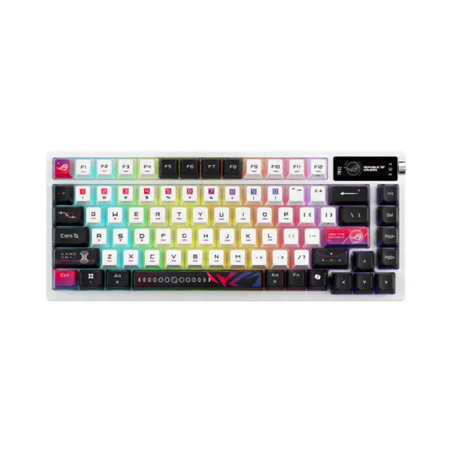ASUS 華碩】ROG Azoth X 無線電競鍵盤(雪軸) - momo購物網- 好評推薦