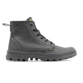 【Palladium】PAMPA CONTINENTAL LTH皇家恩菲爾德聯名經典皮革軍靴/休閒鞋-男鞋/女鞋-黑(74373-008-M)