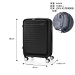 【AMERICAN TOURISTER 美國旅行者】25吋 FRONTEC 前開式/上掀式可擴充輕量PC避震煞車輪行李箱(多色可選)